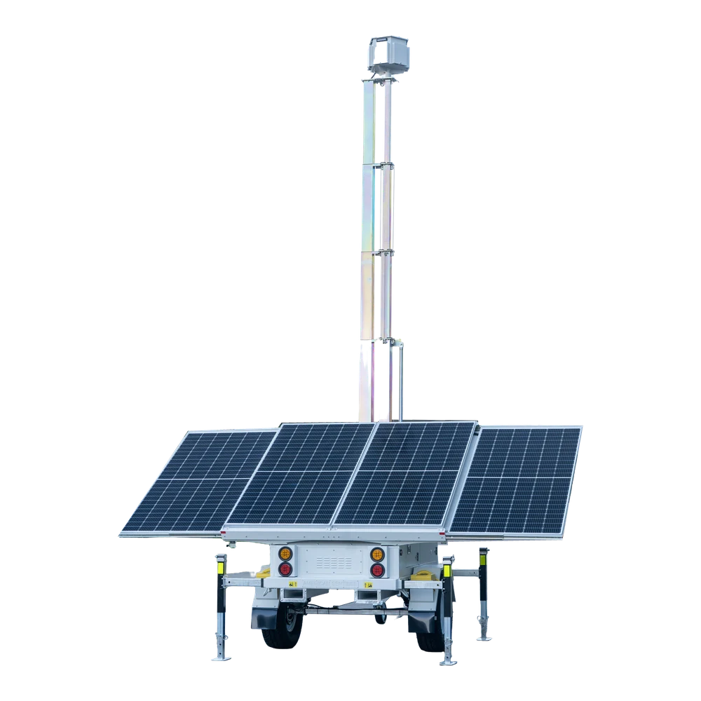 VTS4P-M complete equipment with raised mast