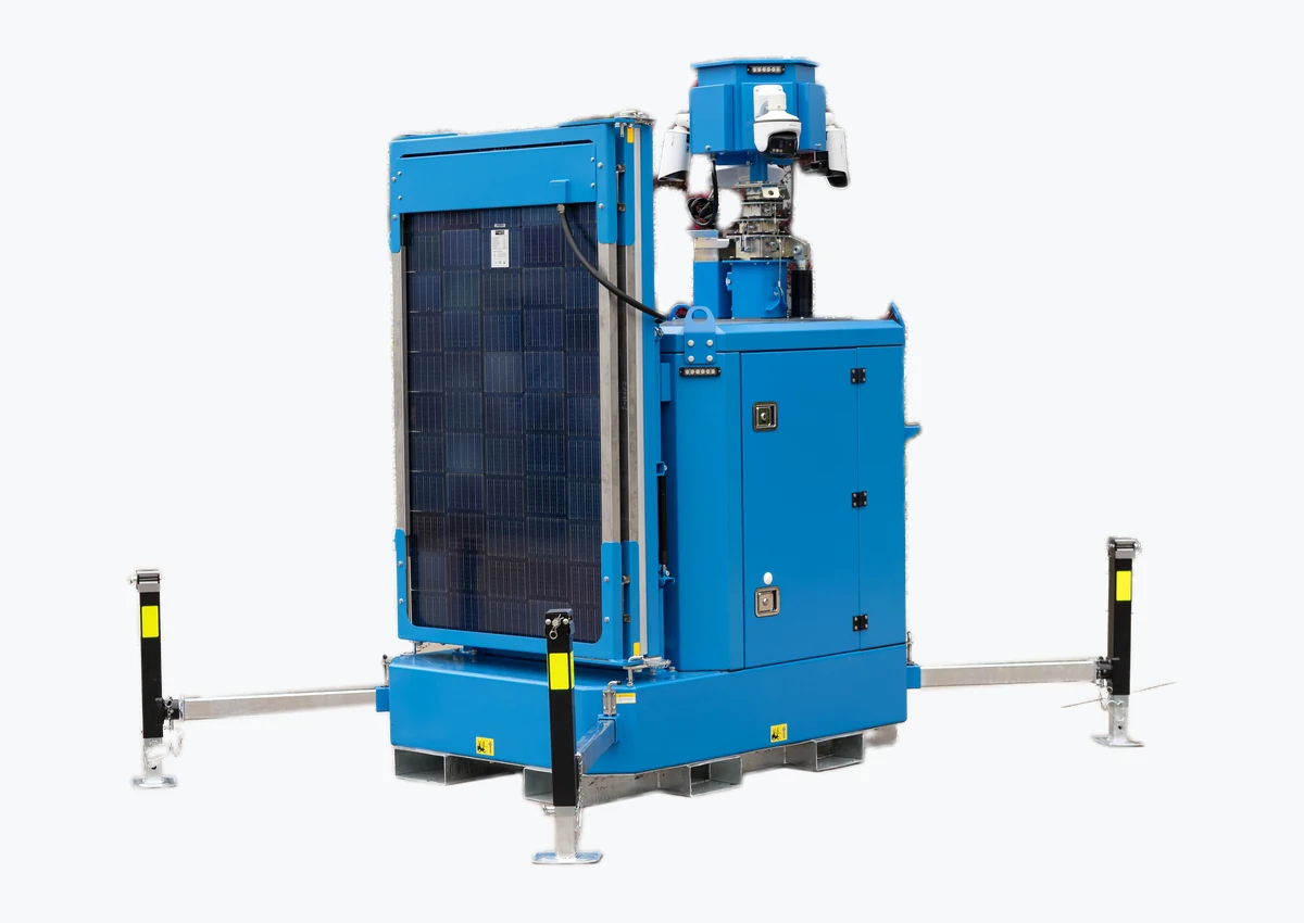 Skid-M cabinet and supports