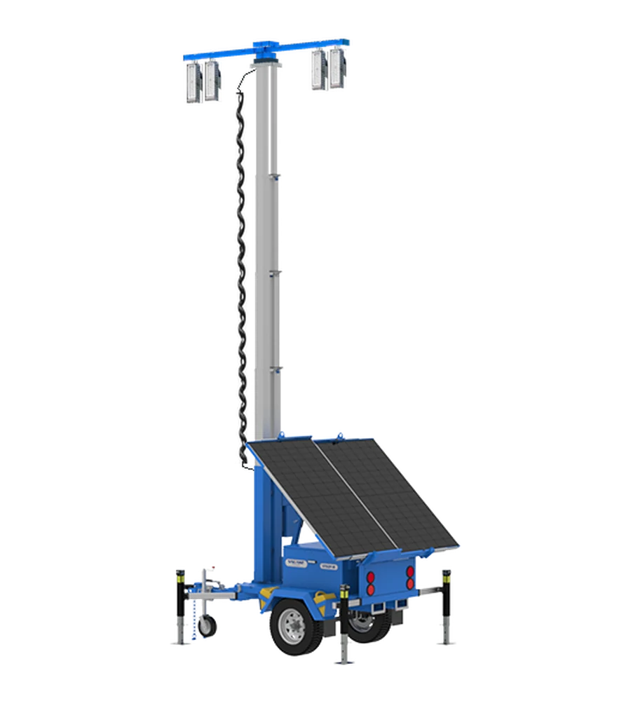 VTS2P-L complete equipment with raised mast